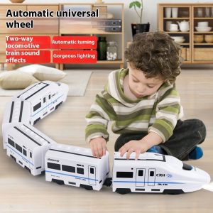 Children's Electric High-speed Train Imitation Car Model Universal Train High-speed Train Early Education
