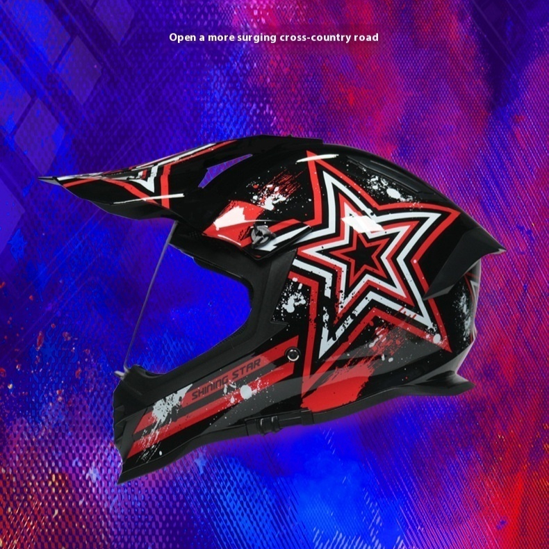 Cross-country Tension Helmet Double Lens Four Seasons Universal