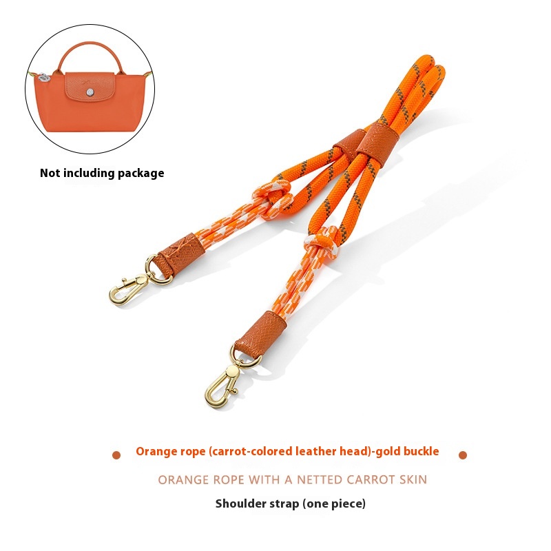 Punch-free Modification Accessories Braided Rope Shoulder Strap Crossbody Strap