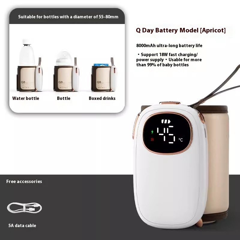 Constant Temperature Feeding Bottle Cover Warm Milk Night Milk Artifact Go Out Portable Universal Milk Modulator