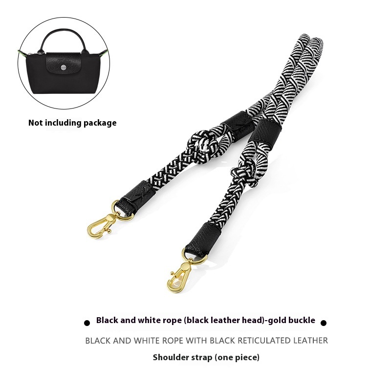 Punch-free Modification Accessories Braided Rope Shoulder Strap Crossbody Strap