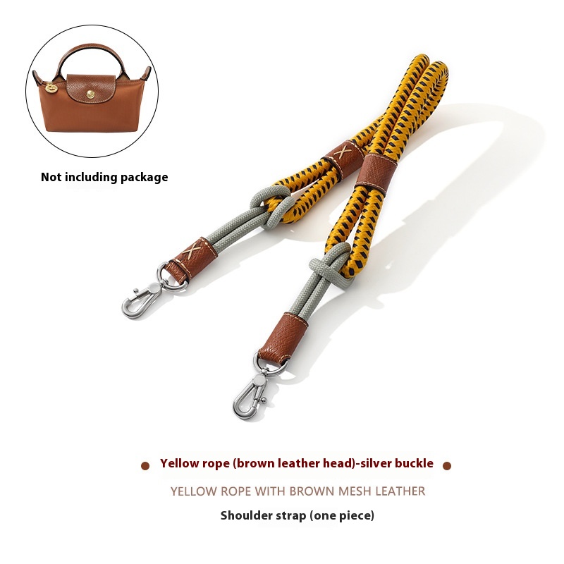Punch-free Modification Accessories Braided Rope Shoulder Strap Crossbody Strap