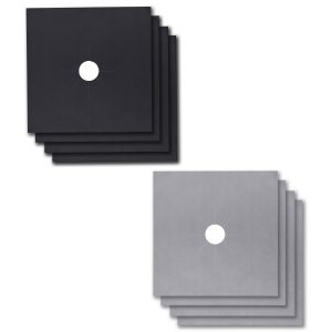 4-Pack Reusable Nonstick Stovetop Burner Protector Liner