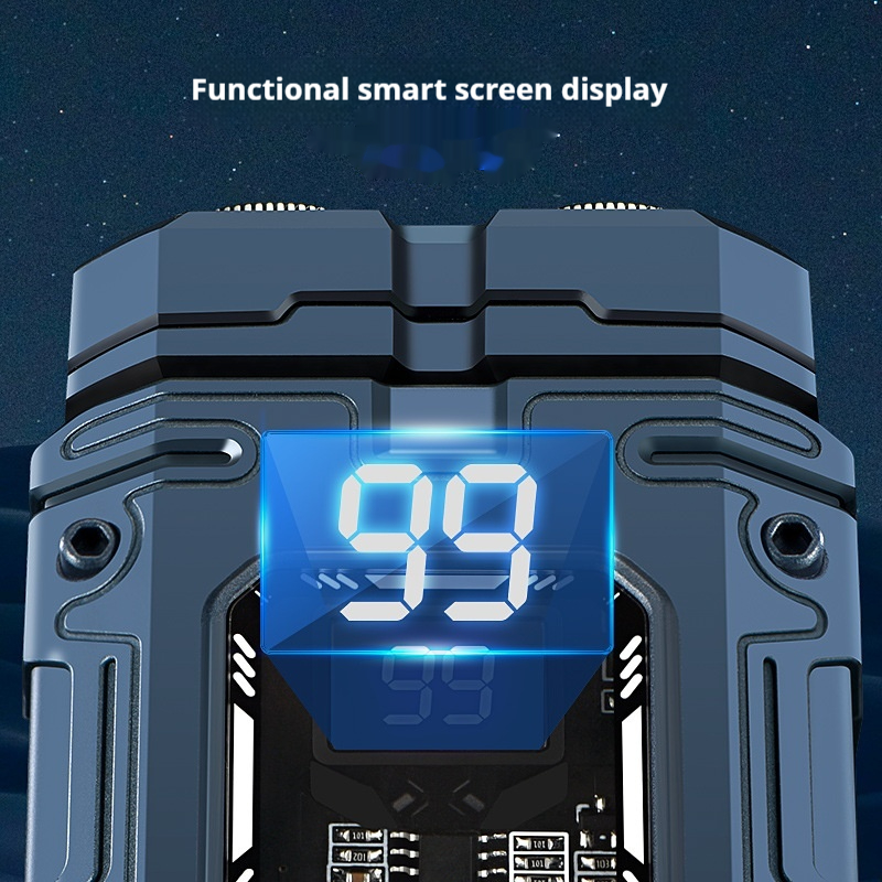 Portable Intelligent Digital Display Magnetic Electric Shaver