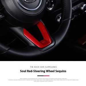 Suitable For 14-19 Mazda3 Exela Trim Center Control Interior Modification Gear Panel Attachment Accessories