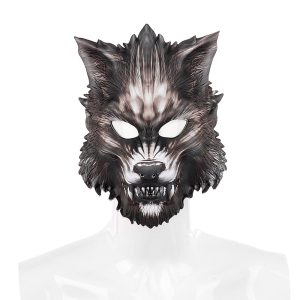 Carnival Party Masquerade EVA Half Face Animal Wolf Mask