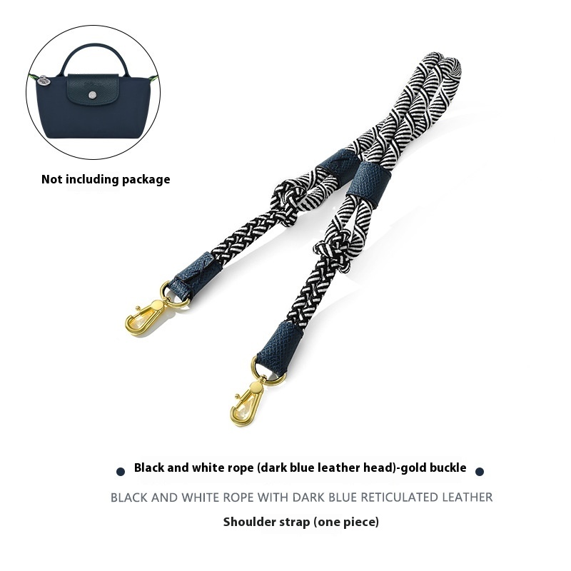 Punch-free Modification Accessories Braided Rope Shoulder Strap Crossbody Strap