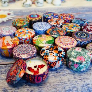 Yunnan Scenic Spot Aromatherapy Wax Ethnic Style Iron Pot Gift