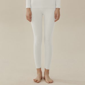 Girls Solid Color High-elastic Leggings With Big Ears