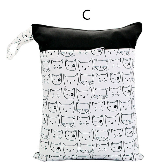 Baby Waterproof And Reusable Diaper Storage Bag