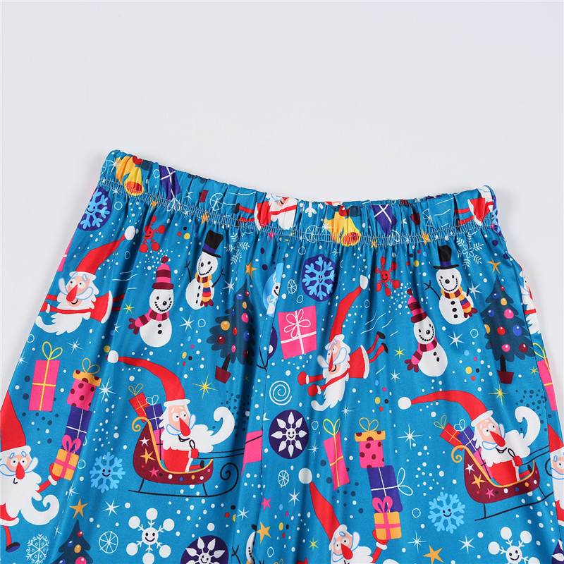 New Parent-Child Christmas Pajamas Parent-child Leisure Wear Set
