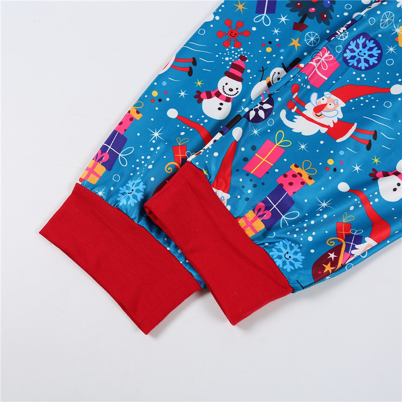 New Parent-Child Christmas Pajamas Parent-child Leisure Wear Set