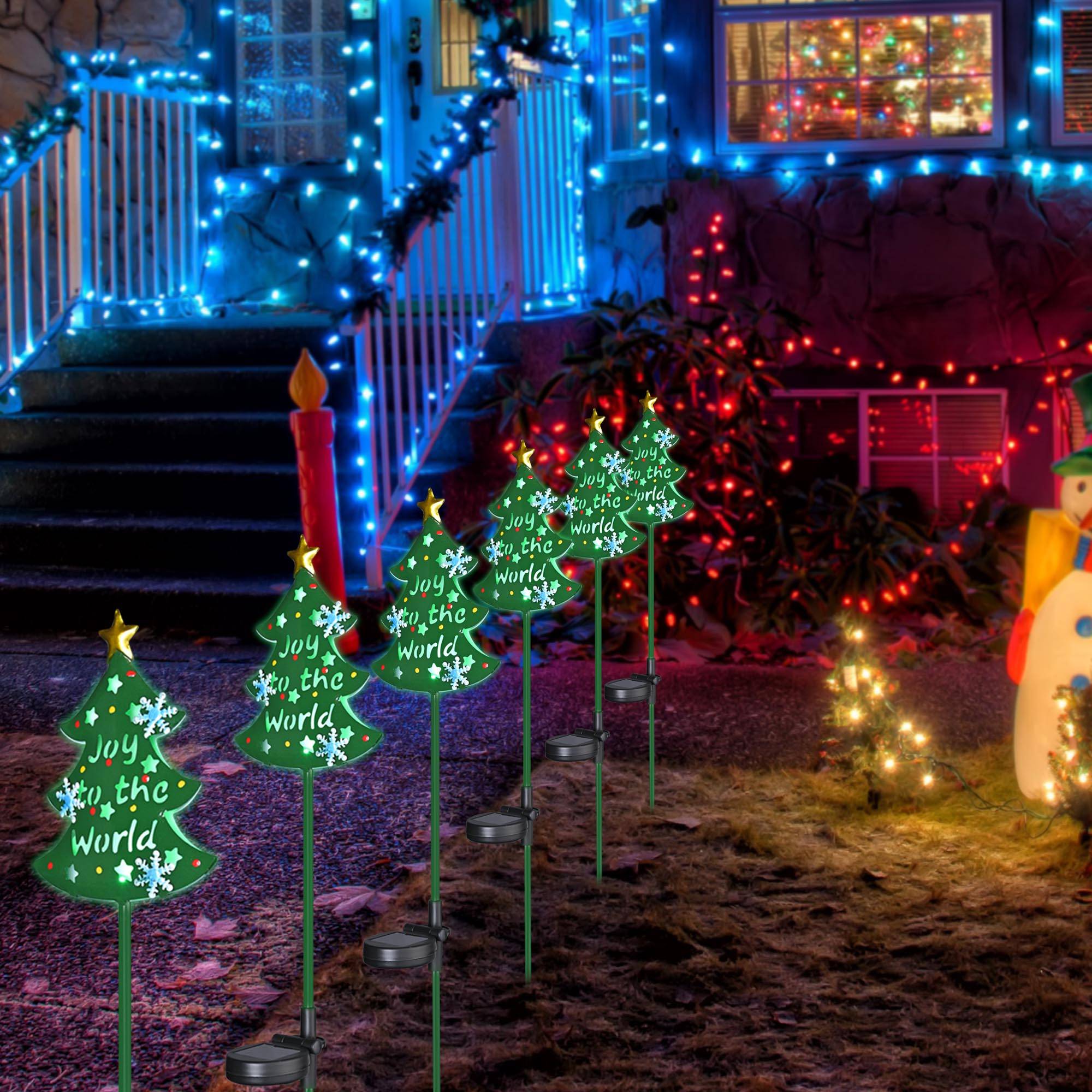 Christmas Tree Solar Light