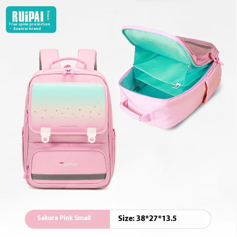 Primary School Student Schoolbag Burden Reduction Spine Protection