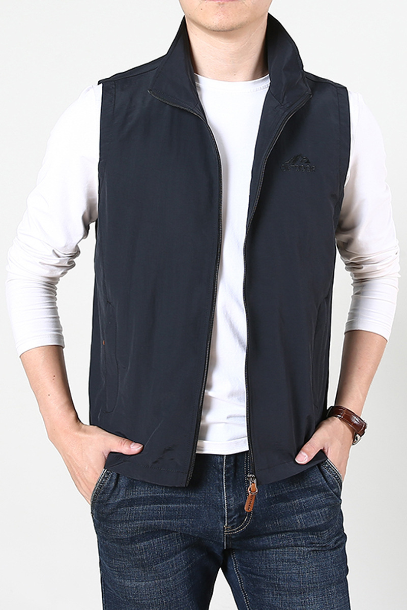 Niandun Spring Vest Men's Thin Waistcoat Vest