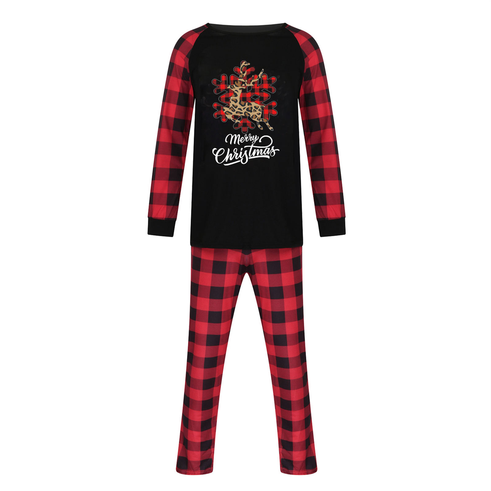 Christmas Parent-child Homewear Clothes Pajamas Suit