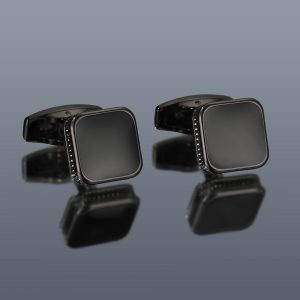 Men's Cufflinks Fashion Square Drop Oil Simple 4 Colors