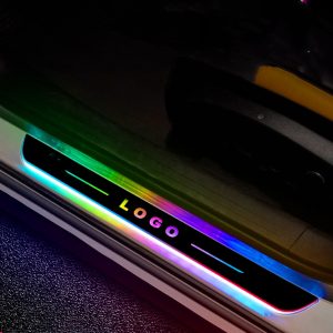 Colorful Car Welcome Pedal Atmosphere Light