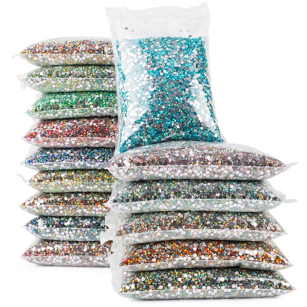 Resin Flat Magic Color Nail Rhinestone-sticking Handmade Ornament
