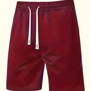 Summer Men's Casual Pants Printed Beach Shorts