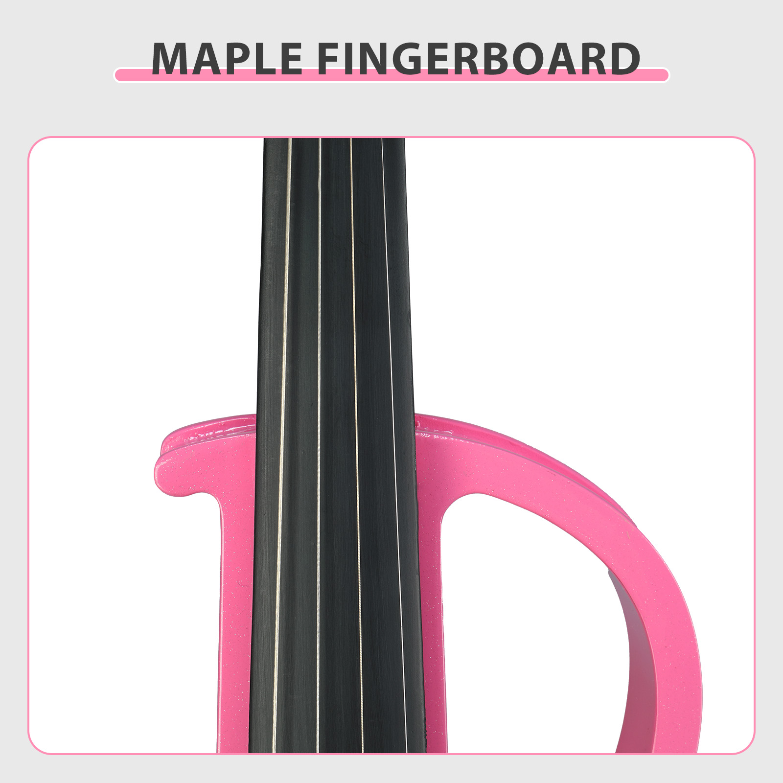 Electroacoustic No.1 Piano Painted Solid Wood Violin