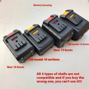 Electric Wrench Lithium Battery 15 Battery Shell