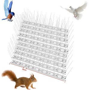 Taubenabwehr Spikes Edelstahl Vogelschutz Vogelabwehr Taubenspikes Vogelschreck