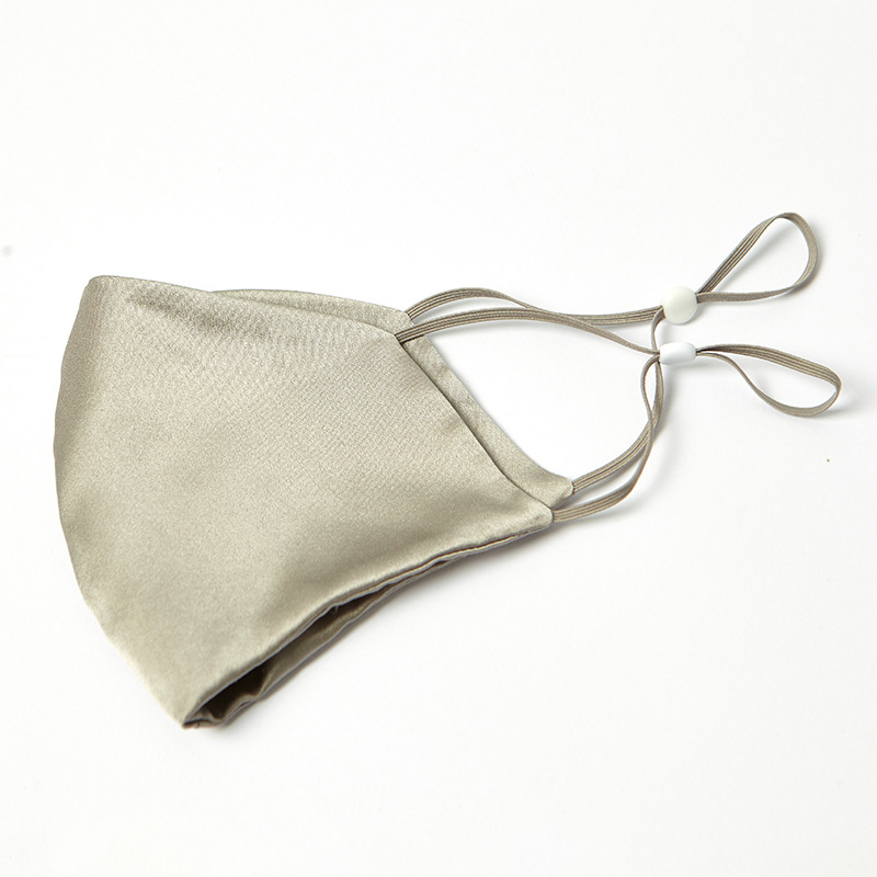 19 M Silk Mask Summer UV Protection Sun Block And Dustproof Solid Color