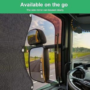 Black Anti-glare And UV Truck Sunshade