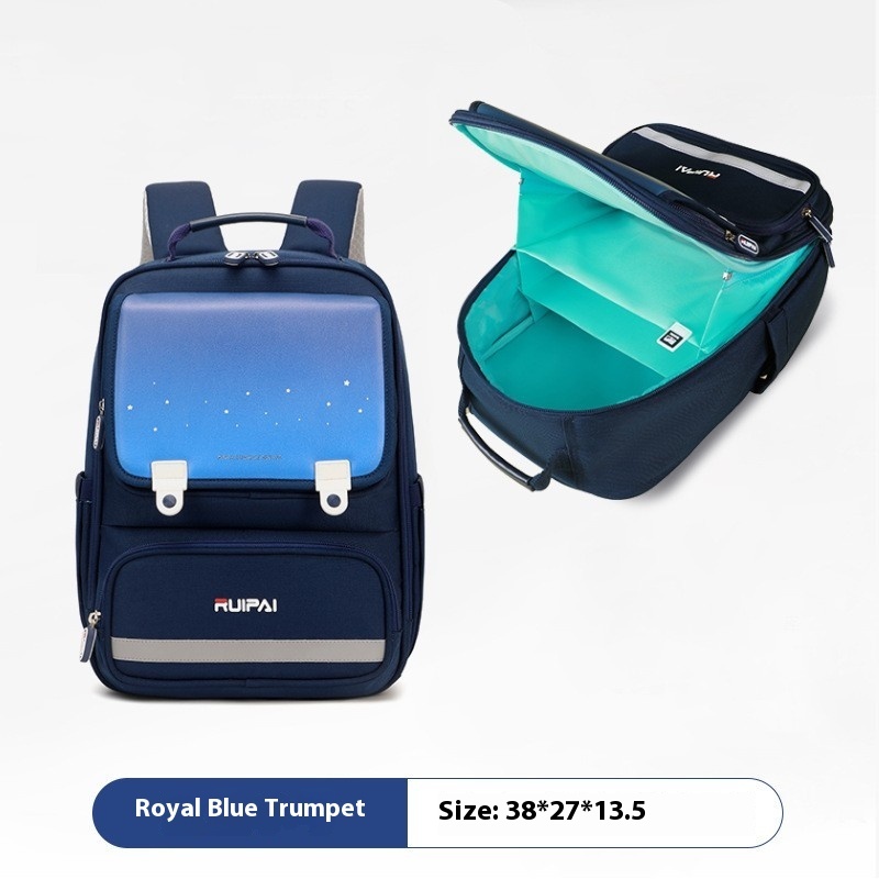 Primary School Student Schoolbag Burden Reduction Spine Protection