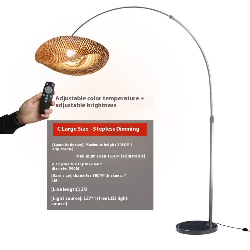 Fishing Floor Lamp Button Type