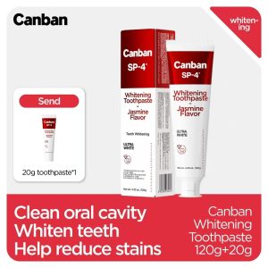 Canban Whitening Toothpaste-Jasmine Flavor