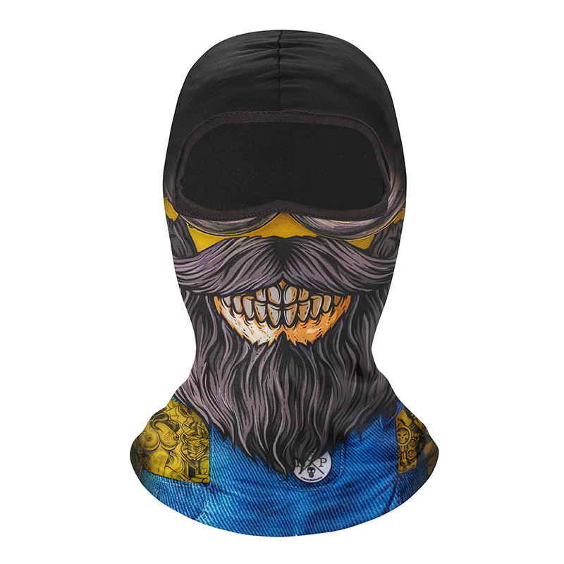 Riding Sun Block And Dustproof Hood Mask Funny Ice Feeling Breathable