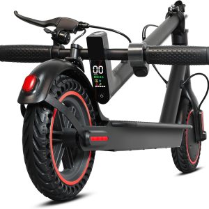 Convenient Electric Scooter For Commuting, 8.5-inch Tires With A Maximum Speed Of 15Mph And A 350W Motor, With A Range Of 19 Miles. Foldable Electric Scooter Controlled By Anapplication Program