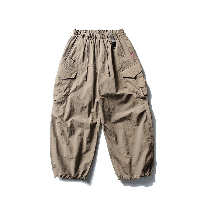 Super Loose Lightweight Outdoor Function Paratrooper Pants Quick-drying Camouflaged Male Overalls
