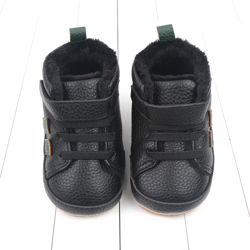 Sports Soft-sole Cotton Shoes High-top Baby Shoes Baby's Shoes
