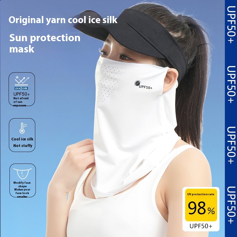 Mask Female Riding UV Protection Neck Ear Hanging