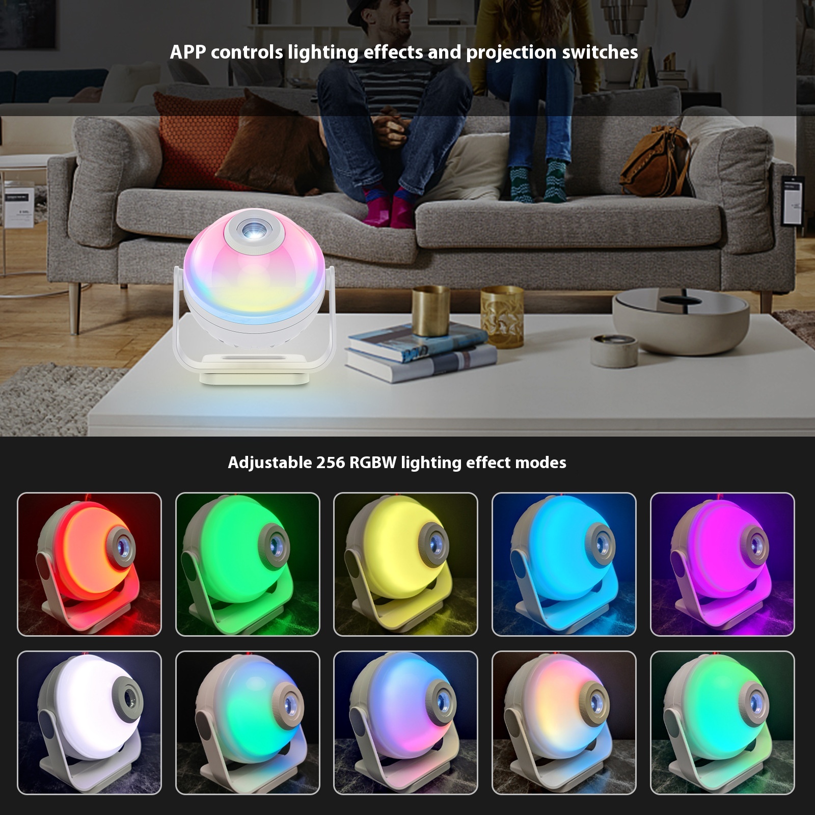 Galaxy Starry Sky Projection Lamp Small Night Lamp Star Light Ambience Light