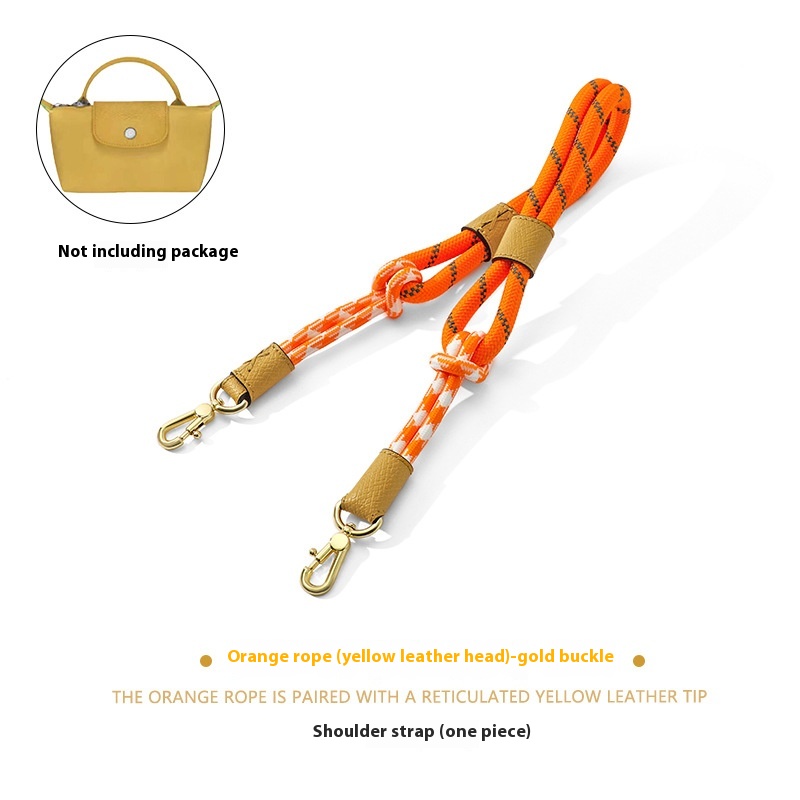 Punch-free Modification Accessories Braided Rope Shoulder Strap Crossbody Strap