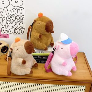 Cute Capybara Doll Bag Girl Student