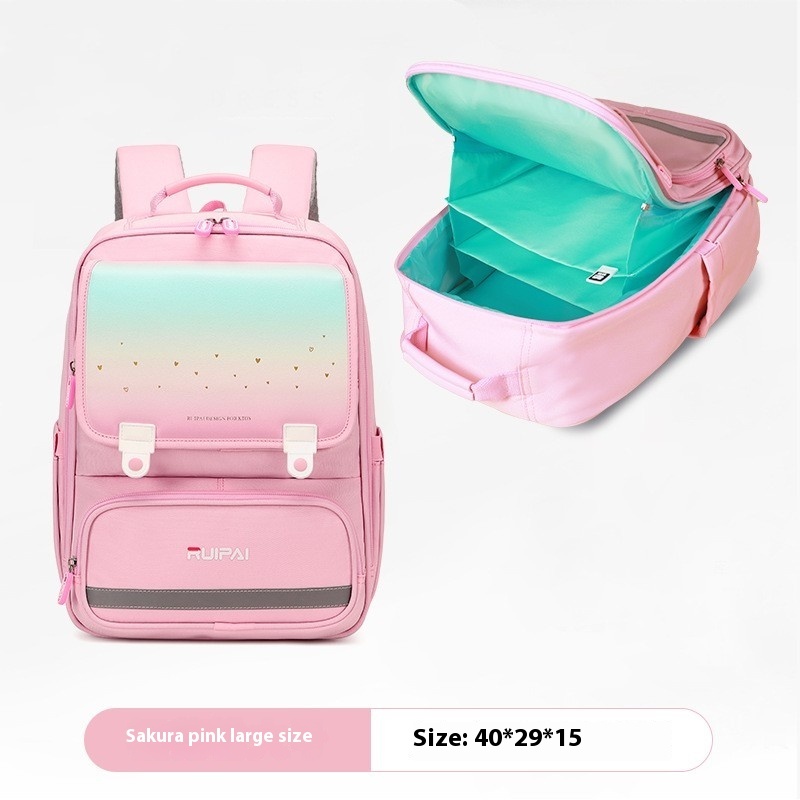 Primary School Student Schoolbag Burden Reduction Spine Protection