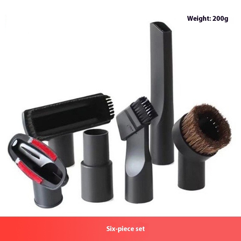 Vacuum Cleaner Accessories Pp Two-in-one Round Brush Head Universal Inner Diameter 32mm