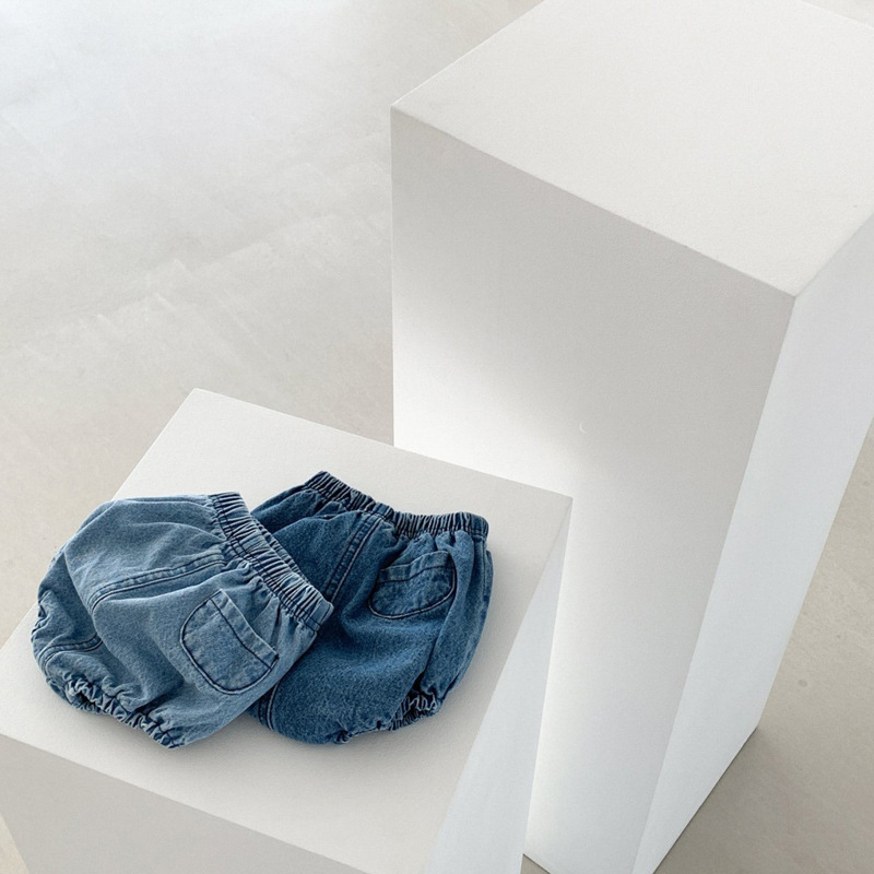 Korean Style Denim Hot Pants Summer Infant Toddler