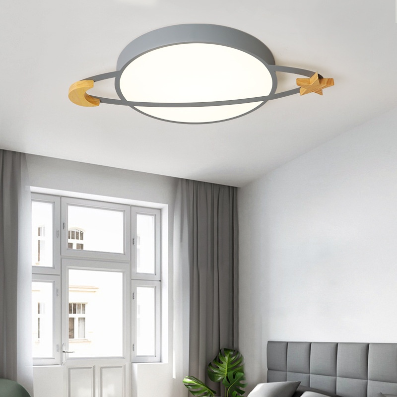 Nordic Ceiling Light Cartoon Macaron Lighting Fixture