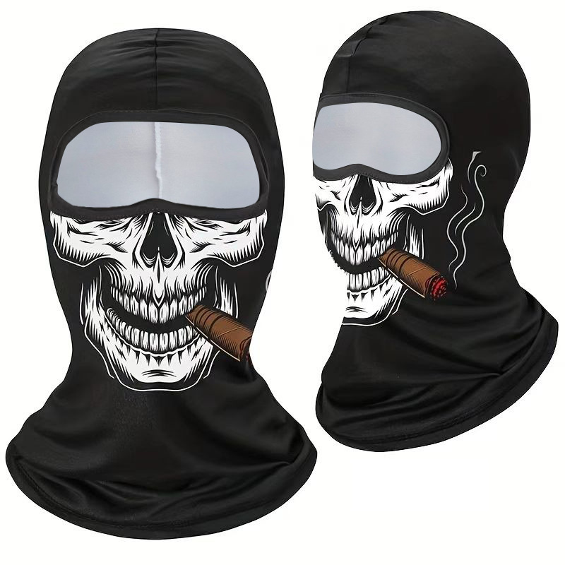 Riding Sun Block And Dustproof Hood Mask Funny Ice Feeling Breathable