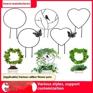 Pot Support Plant Climbing Frame Creative Flower Support Flower Arrangement Climbing Vine Flower