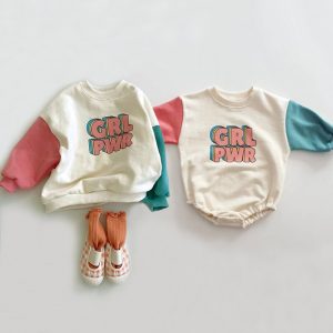 Baby Girl Jumpsuit Sweater Clothes