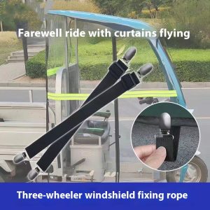 Curtain Of Rain Electric Car Tricycle Elastic Fixing Clip