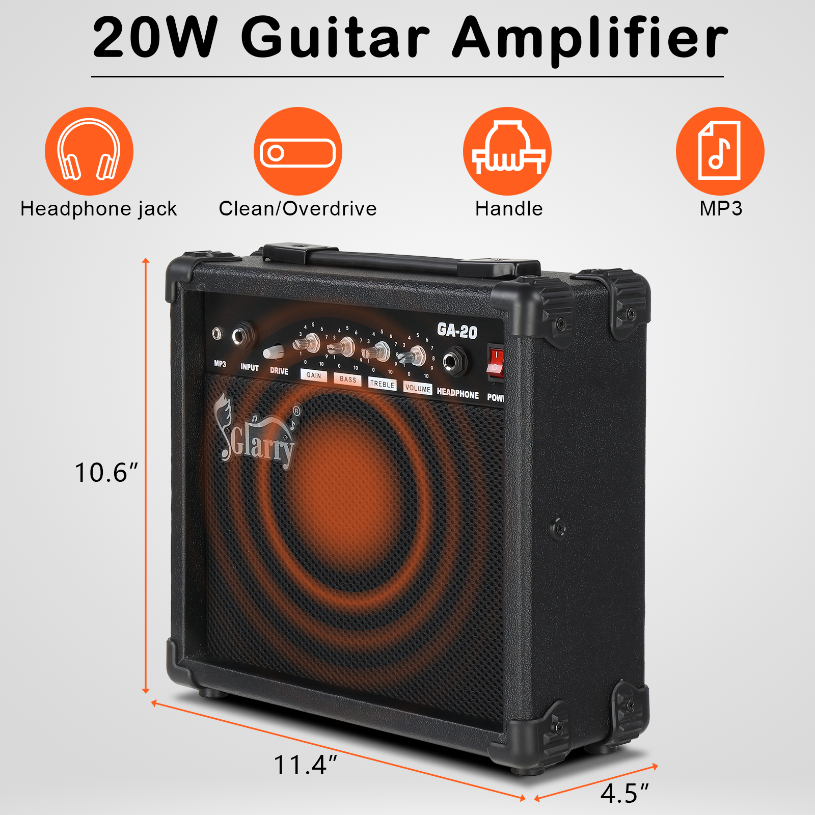 ST Electric Guitar, Speaker Set