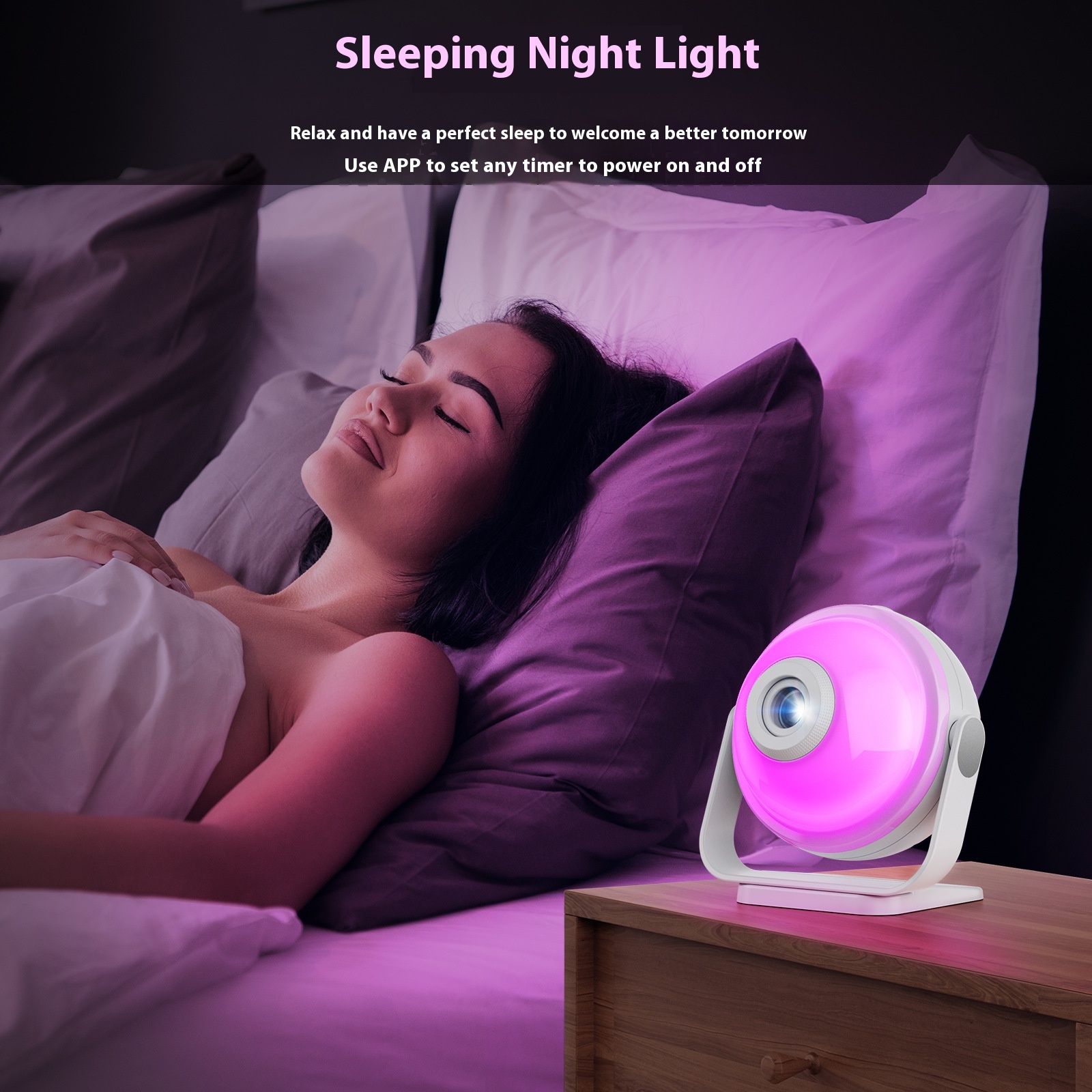 Galaxy Starry Sky Projection Lamp Small Night Lamp Star Light Ambience Light